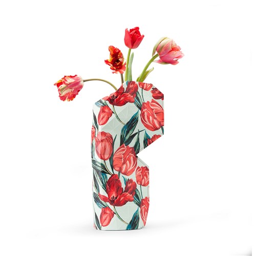 Paper Vase Tulips - Large